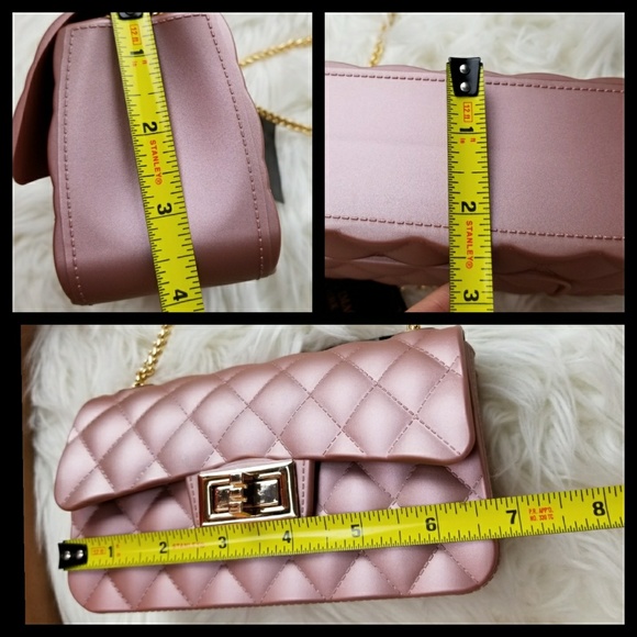 PERFECT IMAGE NY RECTANGULAR MINI ROSE BAG - Picture 2 of 8